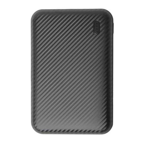 Универсальный аккумулятор Rib 5 (5000 мАч), белый, 9,8х6.3х1,4 см