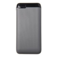 Универсальный аккумулятор Num 20 (20000 мАч), серый, 14,6х7.0х2,75 см