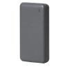 Универсальный аккумулятор Rib 20 (20000 мАч), серый, 14,1х6.9х2,8 см