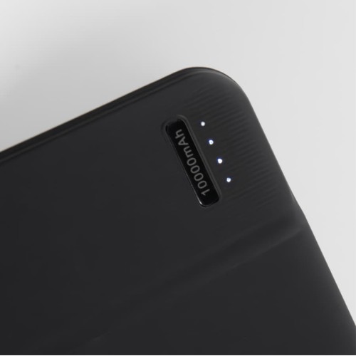 Универсальный аккумулятор Flash 10 (10000 мАч) с подсветкой и soft touch,синий,13,7х6,87х1,55 мм