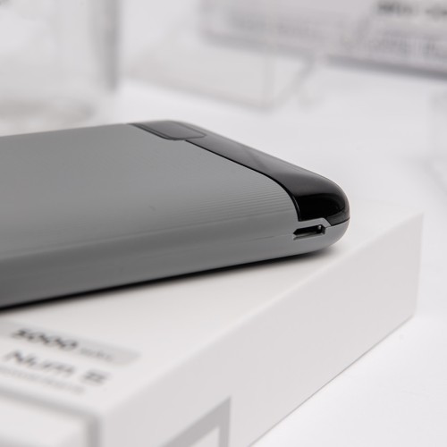 Универсальный аккумулятор Num 5 (5000 мАч), белый, 10,2х6.3х1,2 см