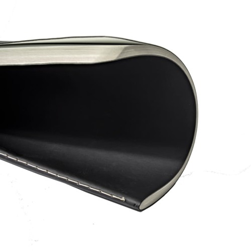 Тетрадь SLIMMY, 140 х 210 мм, черный с черным, бежевый блок, в клетку