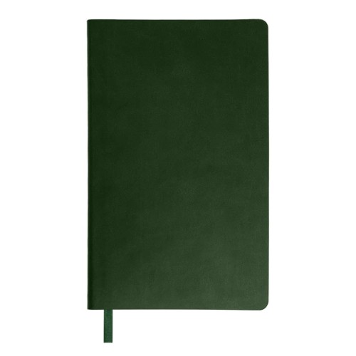 Бизнес-блокнот FUNKY А5, голубой, серый форзац, мягкая обложка, в линейку