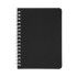 Блокнот на двойной пружине HELIX MINI, 105 х 150 мм, черный, блок в клетку