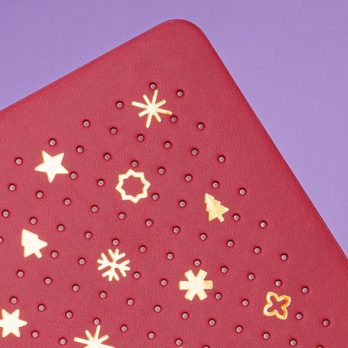 Бизнес-блокнот FUNKY А5, голубой, серый форзац, мягкая обложка, в линейку