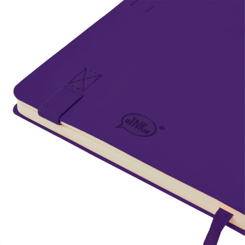 Бизнес-блокнот GRACY на резинке, формат А5, в линейку