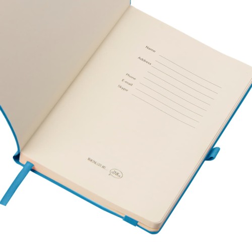 Бизнес-блокнот GRACY на резинке, формат А5, в линейку