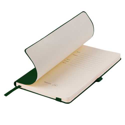 Бизнес-блокнот GRACY на резинке, формат А5, в линейку