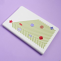 Бизнес-блокнот FUNKY SNOW, формат А5, блок в точку