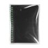 Блокнот на двойной пружине HELIX MINI, 105 х 150 мм, черный, блок в клетку