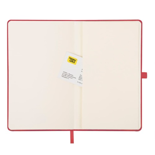 Ежедневник недатированный HAMILTON, A5, белый, кремовый блок