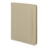 Ежедневник недатированный Shady, А5, бежевый, кремовый блок в линейку, светло-коричневый обрез