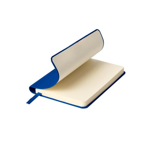 Ежедневник недатированный SALLY, A6, голубой, кремовый блок в линейку