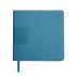 Ежедневник недатированный Scotty, А5-, бирюзовый, кремовый блок, без обреза
