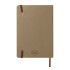 Ежедневник недатированный Shady, А5, бежевый, кремовый блок в линейку, светло-коричневый обрез