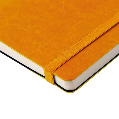 Ежедневник недатированный Boomer, А5, белый, кремовый блок в линейку, без обреза