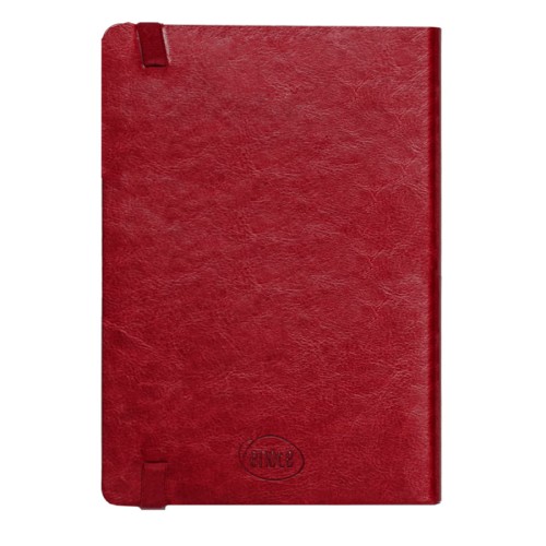 Ежедневник недатированный Boomer, А5, белый, кремовый блок в линейку, без обреза