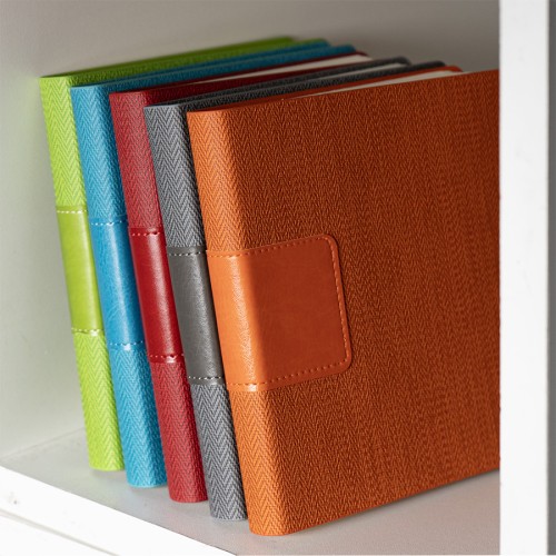 Ежедневник недатированный Scotty, А5-, бирюзовый, кремовый блок, без обреза