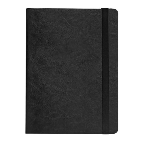 Ежедневник недатированный Boomer, А5, белый, кремовый блок в линейку, без обреза