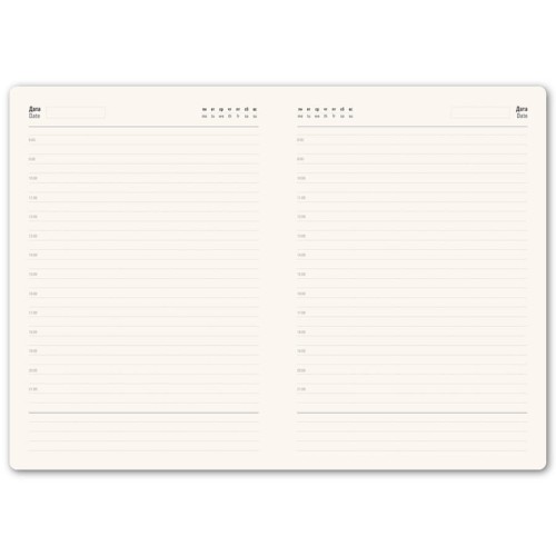 Ежедневник недатированный портфолио Mark,формат А5, в линейку