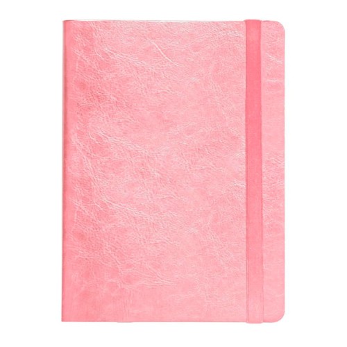 Ежедневник недатированный Boomer, А5, белый, кремовый блок в линейку, без обреза