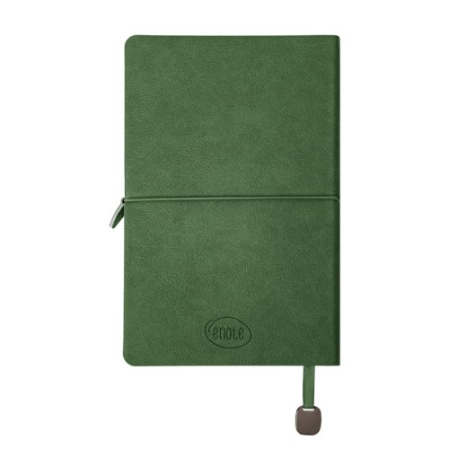 Ежедневник недатированный Fusion, А5, бирюзовый, кремовый блок в линейку