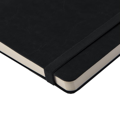 Ежедневник недатированный Boomer, А5, белый, кремовый блок в линейку, без обреза