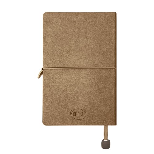 Ежедневник недатированный Fusion, А5, бирюзовый, кремовый блок в линейку