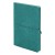 Ежедневник недатированный Fusion, А5, бирюзовый, кремовый блок в линейку