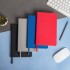 Ежедневник недатированный SIMPLY FLEX, А5, голубой, кремовый блок, в клетку