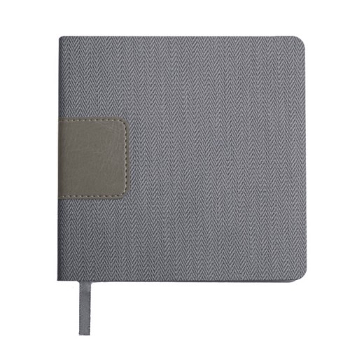 Ежедневник недатированный Scotty, А5-, бирюзовый, кремовый блок, без обреза