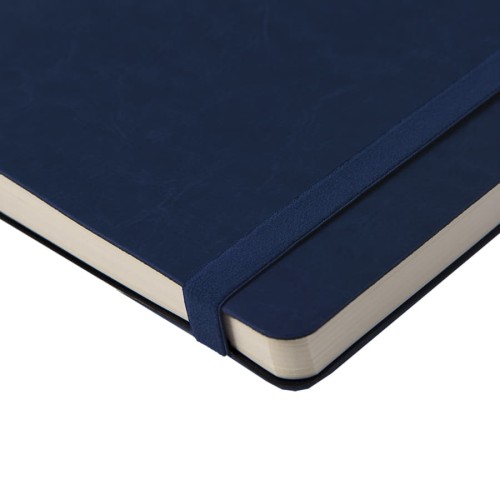 Ежедневник недатированный Boomer, А5, белый, кремовый блок в линейку, без обреза