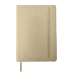 Ежедневник недатированный Shady, А5, бежевый, кремовый блок в линейку, светло-коричневый обрез