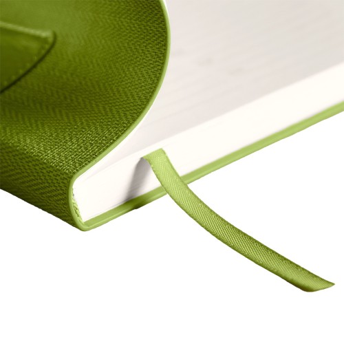 Ежедневник недатированный Scotty, А5-, бирюзовый, кремовый блок, без обреза