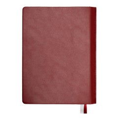 Ежедневник недатированный MAVE, бордовый, А5, блок в линейку