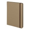 Ежедневник недатированный Shady, А5, бежевый, кремовый блок в линейку, светло-коричневый обрез