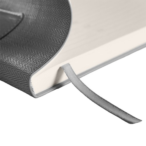 Ежедневник недатированный Scotty, А5-, бирюзовый, кремовый блок, без обреза