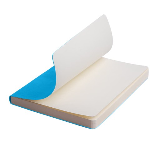 Ежедневник недатированный Tony, А5, глубокий синий, кремовый блок в клетку