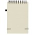 Блокнот на спирали MEMO, размер 95х145 мм, бежевый, блок в клетку
