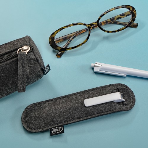 Пенал-косметичка FELTY 20,5х8,5 см, RPET фетр