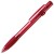 ALLEGRA LX, ручка шариковая с грипом, прозрачный красный, пластик ALLEGRA LX, ручка шариковая с грипом, прозрачный красный, пластик