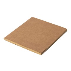 Скетчбук-блокнот BLOCK, 145 х 145 мм, крафт, картон, нелинованный