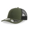 Бейсболка BRYCE, 6 клиньев, сетка, 100 % переработанный полиэстер, застежка, оливковый, черный Бейсболка BRYCE, 6 клиньев, сетка, 100 % переработанный полиэстер, застежка, оливковый, черный