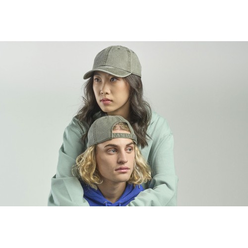 Бейсболка винтажная DIGG, 6 клиньев, металлическая застежка