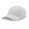 Бейсболка ESTORIL-S, 6 клиньев, застёжка на липучке, белый, 100% переработанный полиэстер, 170 г/м2 Бейсболка ESTORIL-S, 6 клиньев, застёжка на липучке, белый, 100% переработанный полиэстер, 170 г/м2
