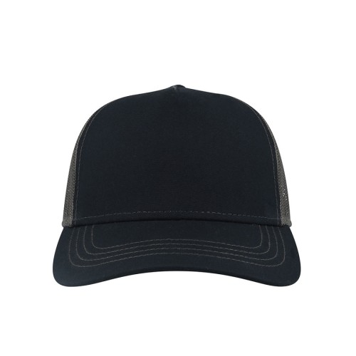 Бейсболка RAPPER CANVAS-S, 5 клиньев, пластиковая застёжка