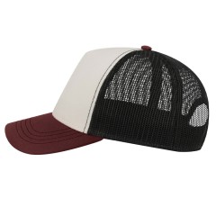 Бейсболка RAPPER CANVAS-S, 5 клиньев, пластиковая застёжка