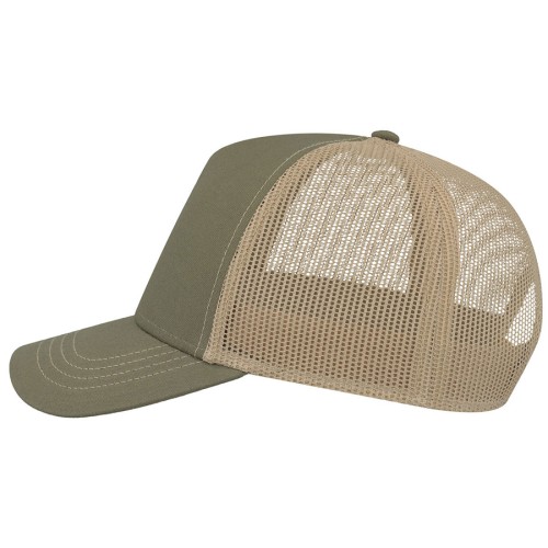 Бейсболка RAPPER CANVAS-S, 5 клиньев, пластиковая застёжка