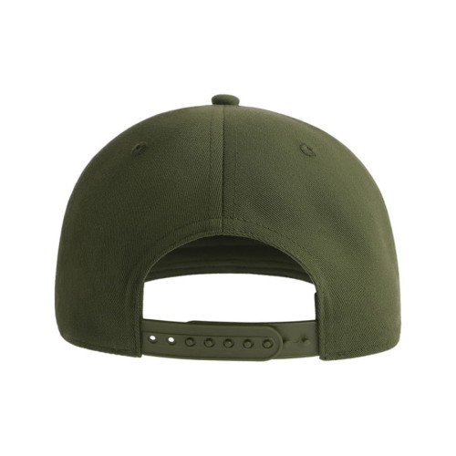 Бейсболка JAMES,6 клиньев,плоский козырек,ПВС застежка