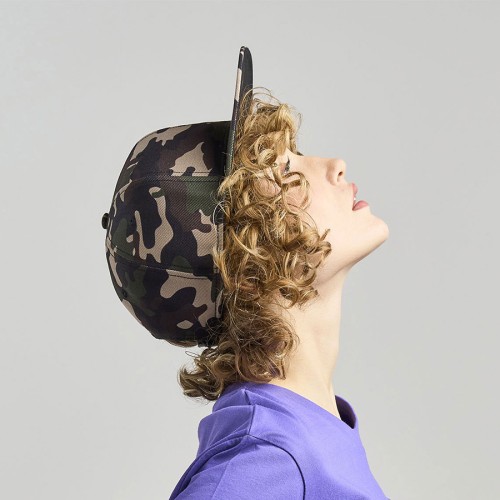 Бейсболка SNAP BACK-S, 6 клиньев, пластиковая застежка